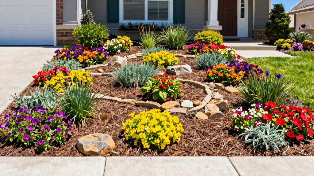 10 Low Maintenance Flower Beds in Front of House Ideas That Always Look Great – Garden Smart USA