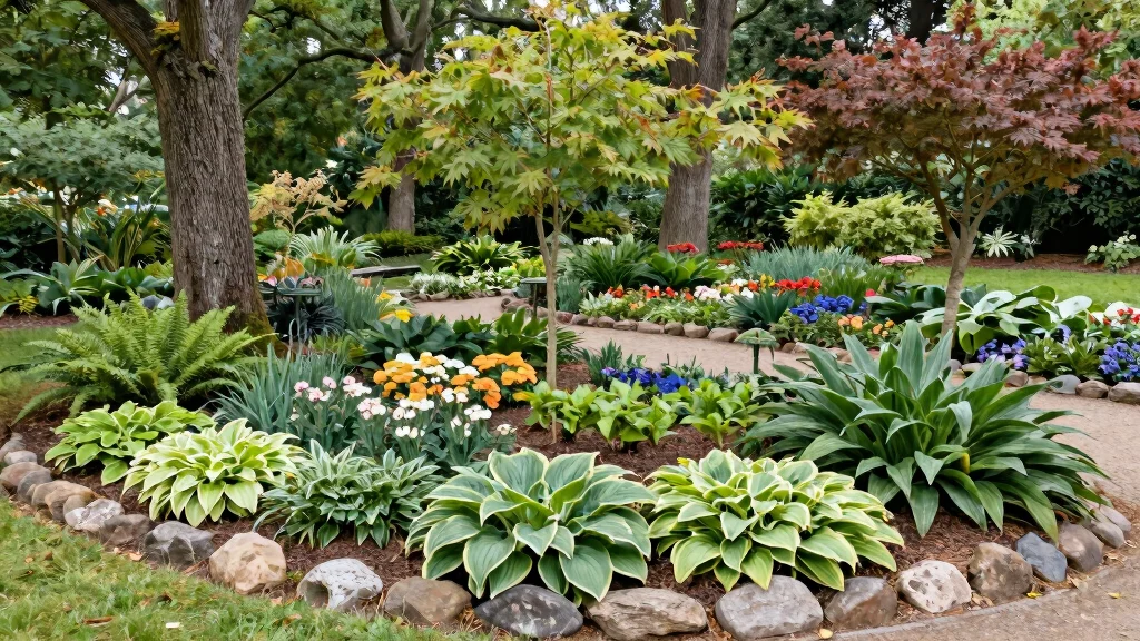 7 Flower Beds Around Trees Ideas to Fill Unused Space With Beautiful Blooms
