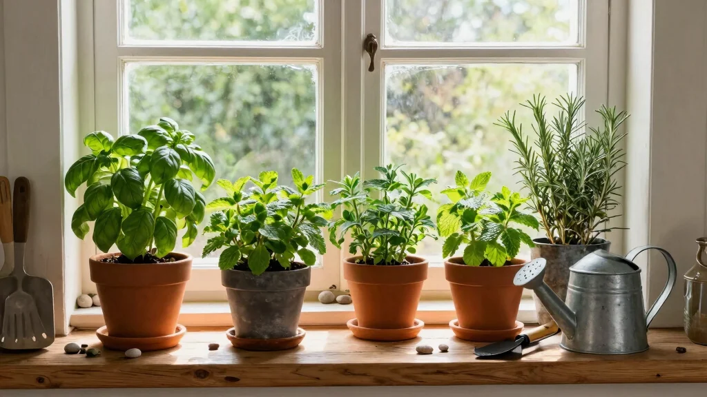 7 Kitchen Window Herb Garden Ideas for a Bright and Functional Space