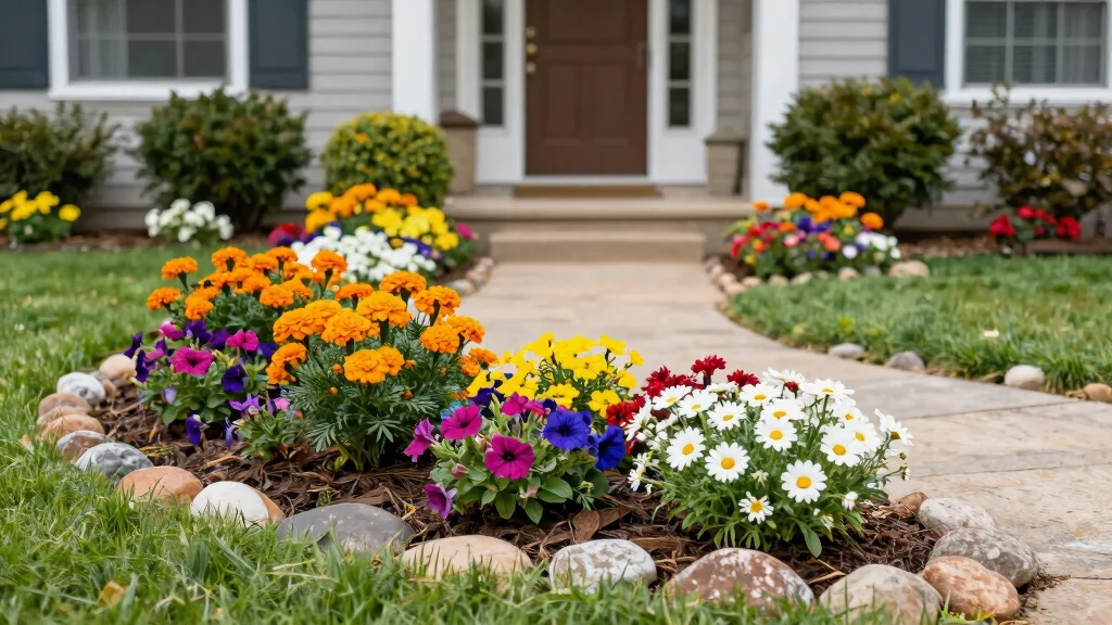 8 Front Yard Flower Beds Ideas to Create a Beautiful and Welcoming Entrance