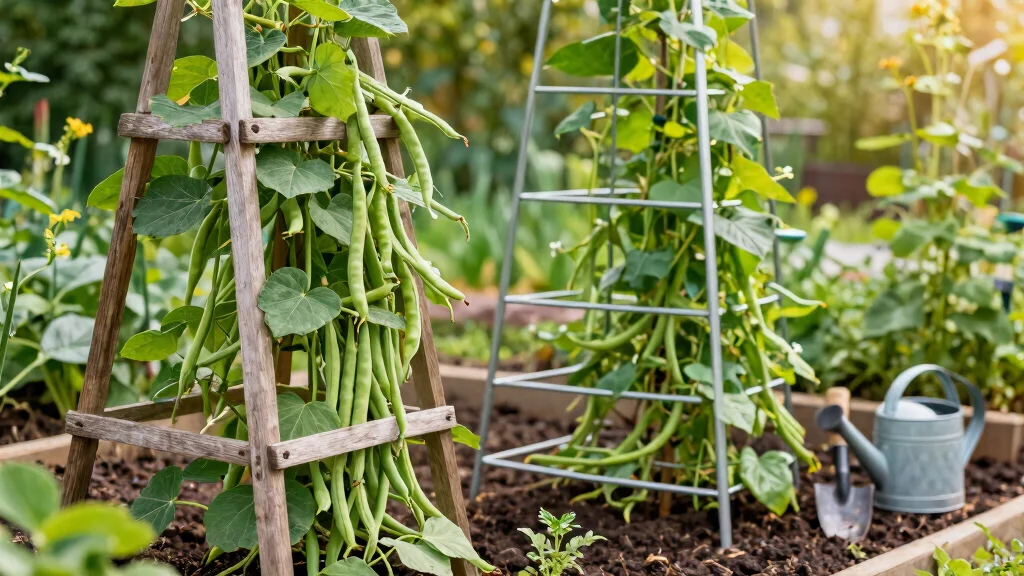 9 Green Bean Trellis Ideas for a Productive and Beautiful Garden – Garden Smart USA