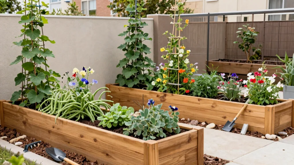 9 Raised Bed with Trellis Ideas to Maximize Every Inch of Garden Space